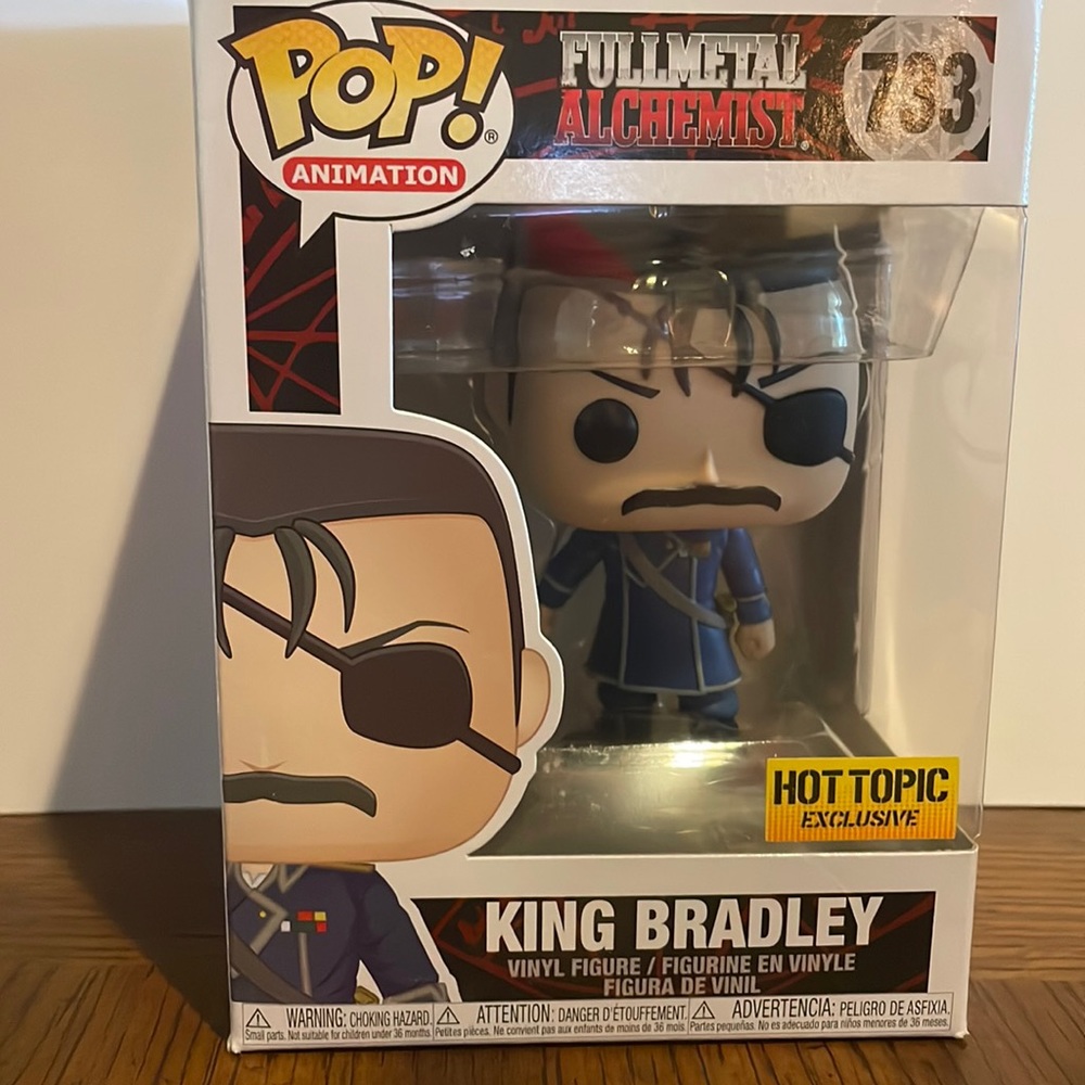Funko POP Full Metal Alchemist King Bradley Exclusive